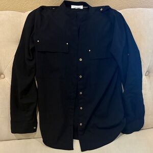 Calvin Klein Midnight Black button shirt